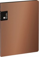 Pořadač Metallic se 4 kroužkovou mechanikou  měděná - zvětšit obrázek
