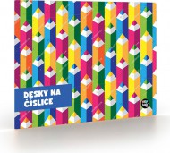 Desky na číslice Pastelky 2014