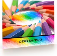 Desky na číslice Pastelky 113