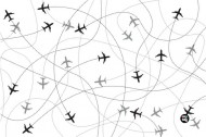 Podložka na stůl PP 60x40cm Planes