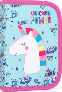 Penál 1 p. 2 chlopně, prázdný Unicorn iconic
