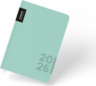 Diář A5 denní 2026 PASTELINI zelená - zvětšit obrázek