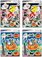 Okenní fólie halloween HA005 30x42cm 1042006