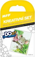 Kreativní set - maxi diamantová mozaika myška - zvětšit obrázek