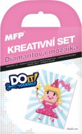 Kreativní set - diamantová mozaika panenka 