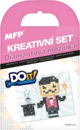 Kreativní set - diamantová mozaika kouzelník 
