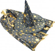Set čarodějnický - plášť + klobouk 1042221