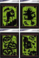 Okenní fólie halloween svítící HA007 30x20cm 1042336