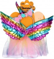 Set karneval W026057 - jednorožec barevný - zvětšit obrázek