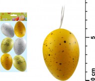 Vajíčka plast 6cm/6ks S170041E 2221244 - zvětšit obrázek