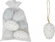 Vajíčka plast 6cm/6ks GWG sáček 2221595 - zvětšit obrázek