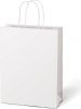 Taška dárková T 5 kraft 260x320x100 bílá 5252898