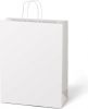 taška dárková T10 kraft 310x450x140 bílá 5252899