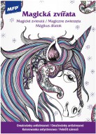 Omalovánky antistresové Magická zvířata  - zvětšit obrázek
