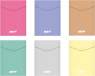 Složka M druk A6 PP vertikální pastel mix 5370962