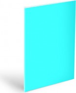 Obal na sešity A5 NEON blue, 180mic 