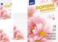 Dopisní papír barevný LUX 5+10 (Květiny) - zvětšit obrázek