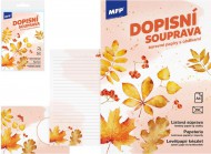 Dopisní papír barevný LUX 5+10 listy