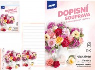 Dopisní papír barevný LUX 5+10 (Květy) 5550345