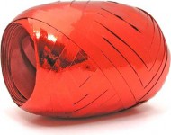 Stuha vázací 20m metal červená 9311 - zvětšit obrázek