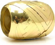 Stuha vázací 20m metal zlatá 9312