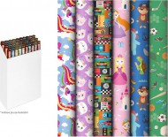 Balicí papír role 200x70 mix dětský 5811872