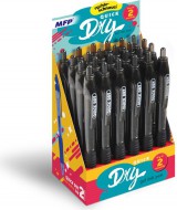 Gelové pero kus QUICK DRY - black, černá 6001211