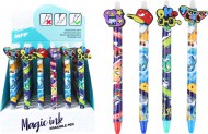 Kuličkové pero gumovací Young Style, 0,5, modré 6001396 - zvětšit obrázek