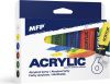 Akrylové barvy set 6 x 75ml 