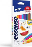 Pastelky ESSENSO 12 ks triangular s ořezávátkem 6300624 - zvětšit obrázek