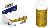 Glitrový pudr 20g zlatý 6330735