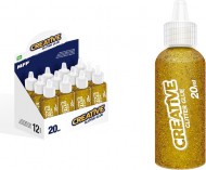 Lepidlo glitrové 20ml zlaté 6330761 - zvětšit obrázek