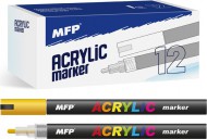 Akrylový popisovač 4mm - zlatý 6410821