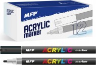 Akrylový popisovač 4mm - černý 6410823