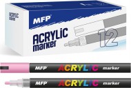 Akrylový popisovač 4mm - růžový 6410826