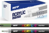 Akrylový popisovač 4mm - zelený tmavý 6410830