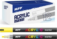 Akrylový popisovač 4mm - žlutý 6410832
