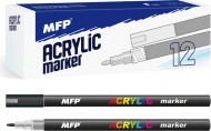 Akrylový popisovač 1mm - černý 6410835