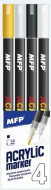 Akrylový popisovač 1mm set 4ks 6410846