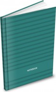 záznamová kniha A4 100l/linka ZL4104 7501485 - zvětšit obrázek