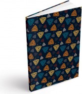 záznamová kniha A5 100l/linka ZL5104 7501583 - zvětšit obrázek