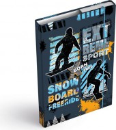 Desky na sešity box A5 Snowboard