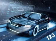 Desky na číslice Auto 2105