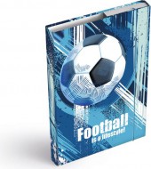 Desky na sešity box A5 Fotbal 8021097