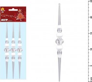 Špice 24cm/3ks akrylová 8885492 - zvětšit obrázek