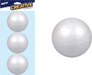 Koule 10cm/3ks polystyren 8885502