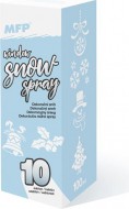 Spray sníh na okna dekorační 100ml se šablonami 8885889 - zvětšit obrázek