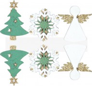 Kolíček dřevěný andělé 6ks/4,8cm CJ-20S189A-1 8886250
