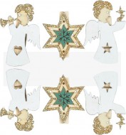 Kolíček dřevěný andělé 6ks/4,8cm CJ-20S189B-1 8886251 - zvětšit obrázek