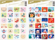 Samolepky adventní kalendář mix 2001 8886450 - zvětšit obrázek